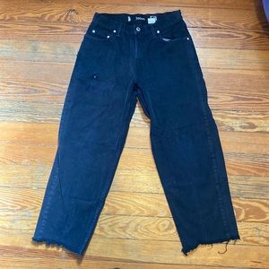 Vintage, black, loose fit Levi’s Silver Tab jeans